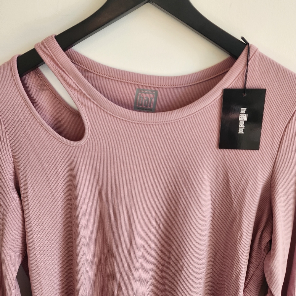 BAR METHOD BRAND LONG SLEEVE TOP